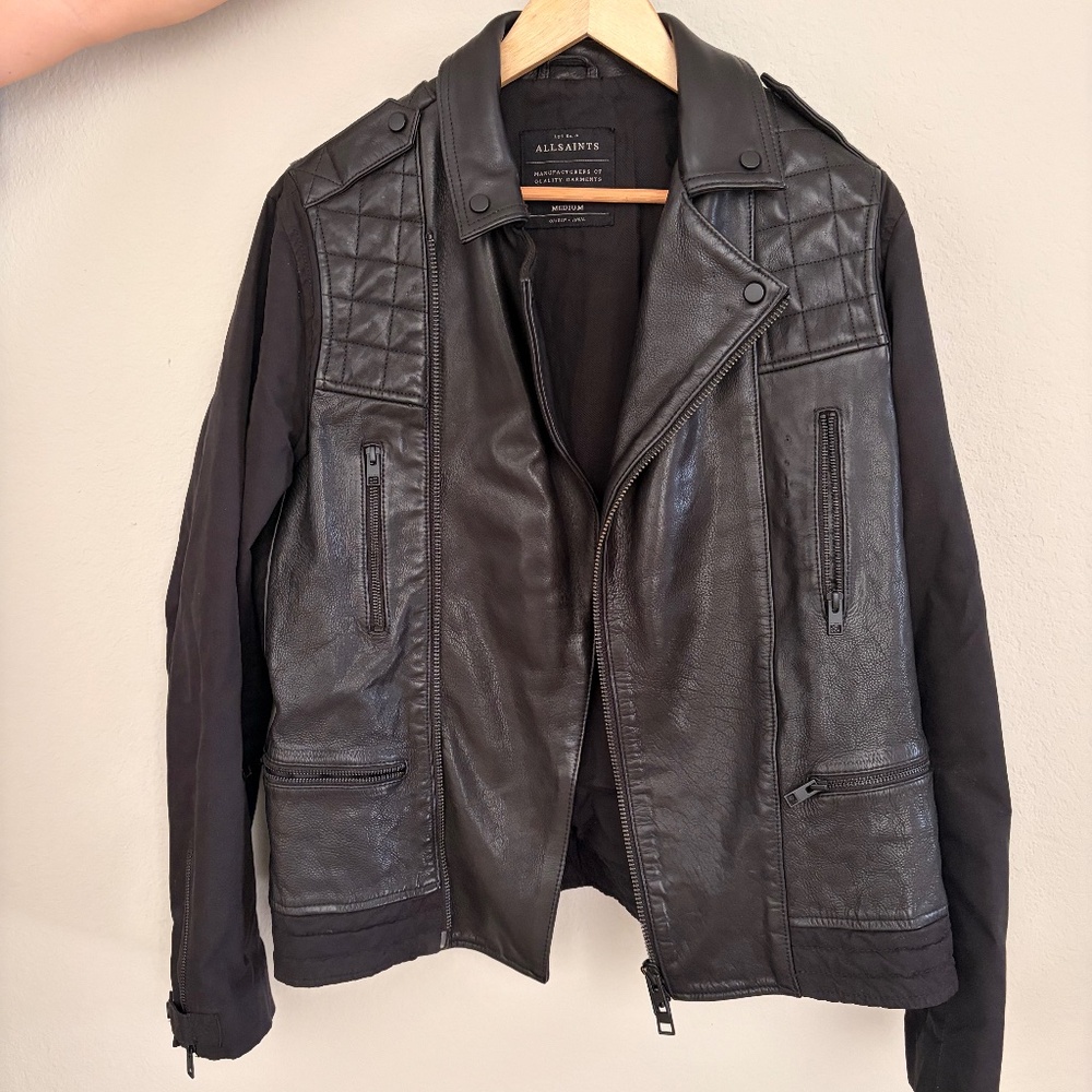 ALL SAINTS leather jacket